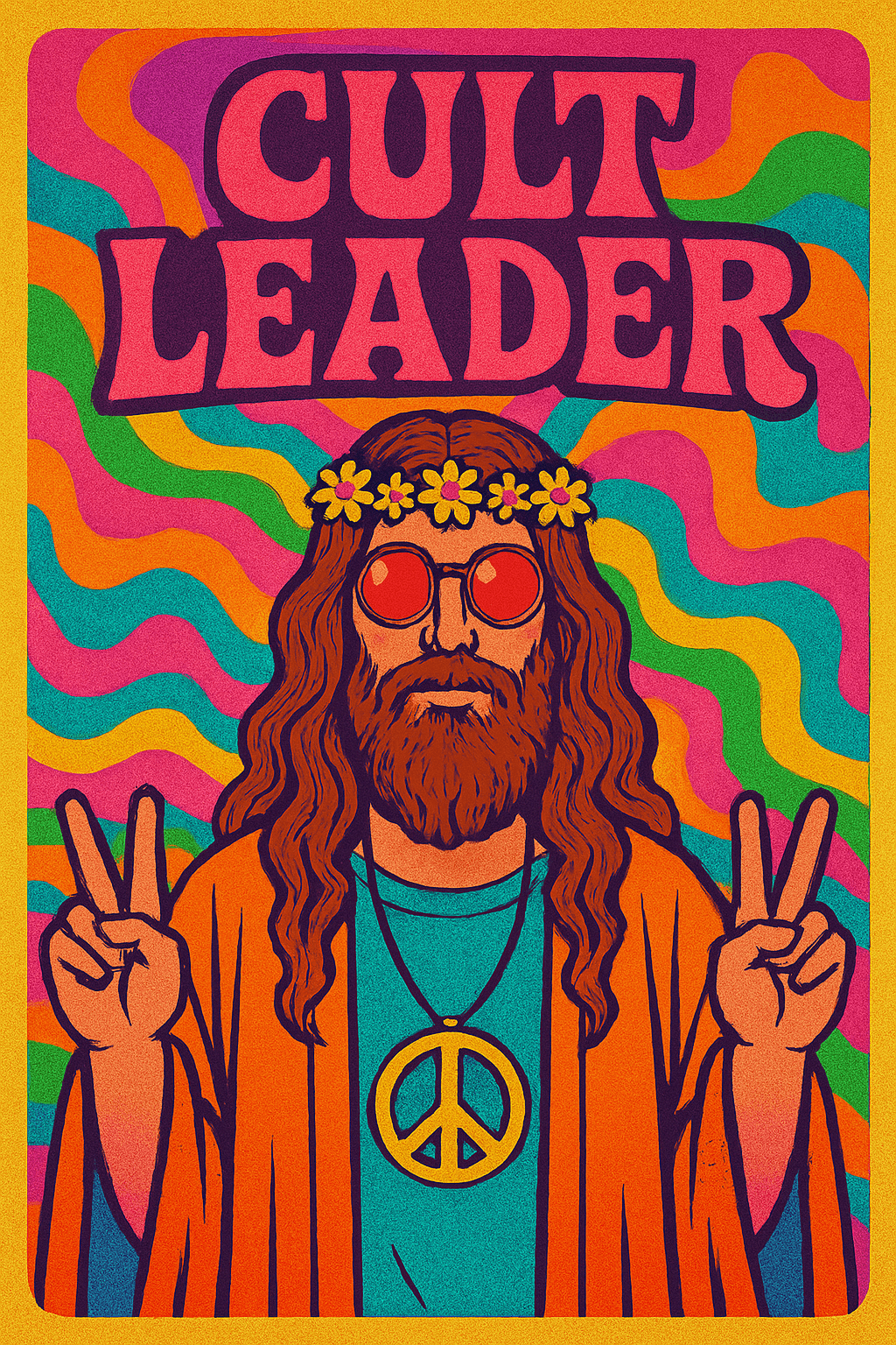 Cult Leader Sticker